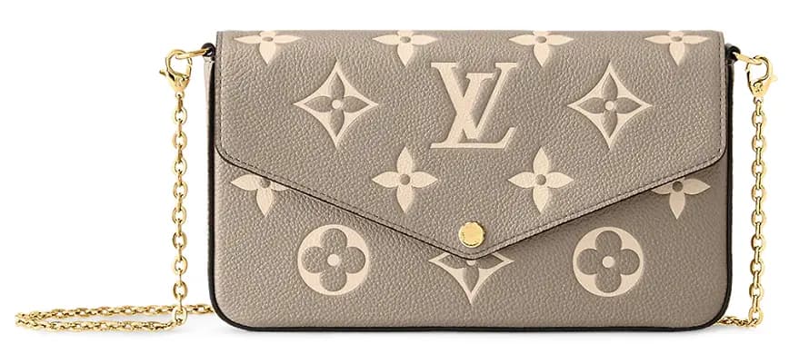 Túi Louis Vuitton Pochette Félicie 'Tourterelle Grey' M69977 Túi Louis Vuitton Pochette Félicie 'Tourterelle Grey' M69977