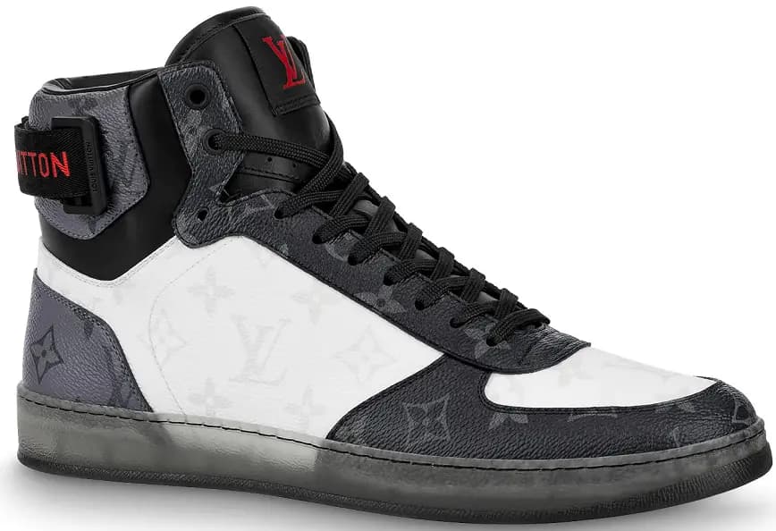 Giày Louis Vuitton Rivoli Sneaker Boots 'Black' 1A8V03 Giày Louis Vuitton Rivoli Sneaker Boots 'Black' 1A8V03