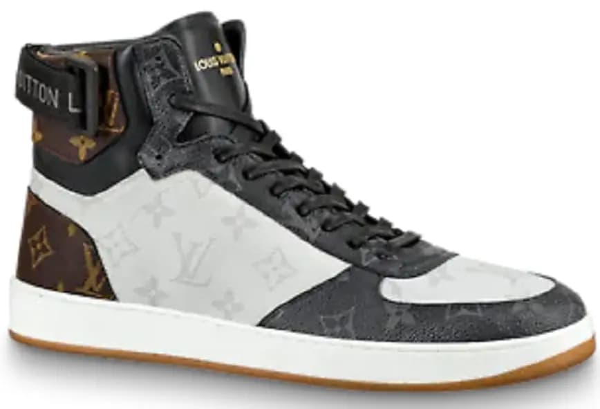 Giày Louis Vuitton Rivoli Trainer Boot "White Black Brown" 1A44VR Giày Louis Vuitton Rivoli Trainer Boot "White Black Brown" 1A44VR