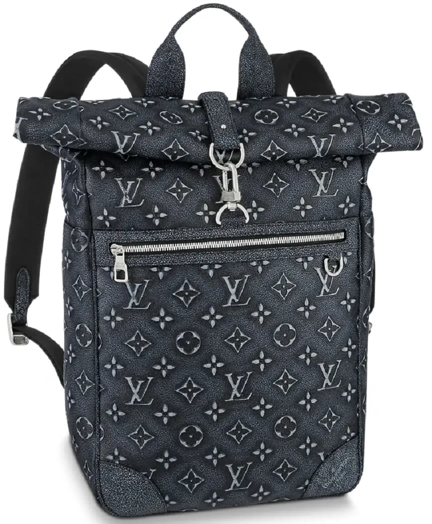 Balo Louis Vuitton Roll Top Backpack 'Charcoal' M21359 Balo Louis Vuitton Roll Top Backpack 'Charcoal' M21359