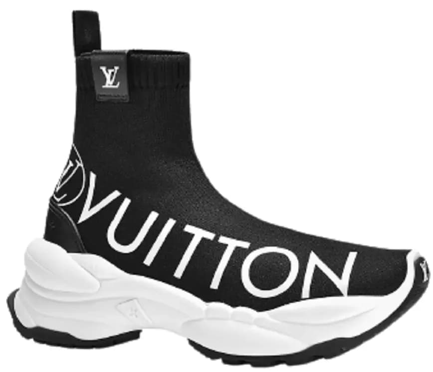 Giày Louis Vuitton Run 55 Trainers Boots 'Black' 1A9H6N Giày Louis Vuitton Run 55 Trainers Boots 'Black' 1A9H6N