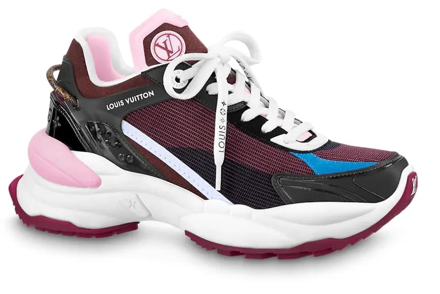 Giày Louis Vuitton Run 55 Trainers 'Red Black' 1A9H5B Giày Louis Vuitton Run 55 Trainers 'Red Black' 1A9H5B