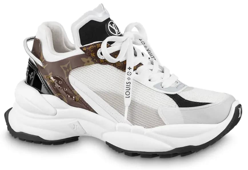 Giày Louis Vuitton Run 55 Trainers 'White' 1AASDF Giày Louis Vuitton Run 55 Trainers 'White' 1AASDF