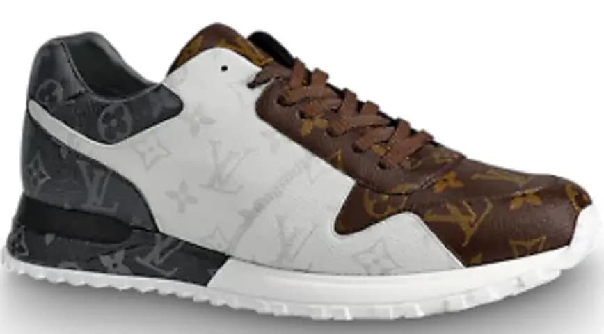 Giày Louis Vuitton Run Away Trainers "Black White Brown" 1A3N7W Giày Louis Vuitton Run Away Trainers "Black White Brown" 1A3N7W