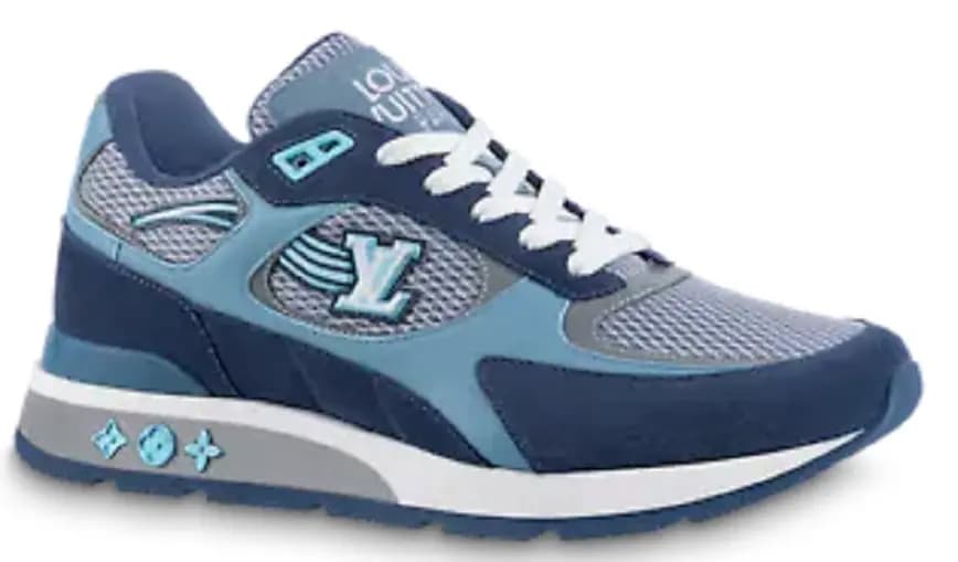 Giày Louis Vuitton Run Away Trainers Blue 1A9J0A Giày Louis Vuitton Run Away Trainers Blue 1A9J0A