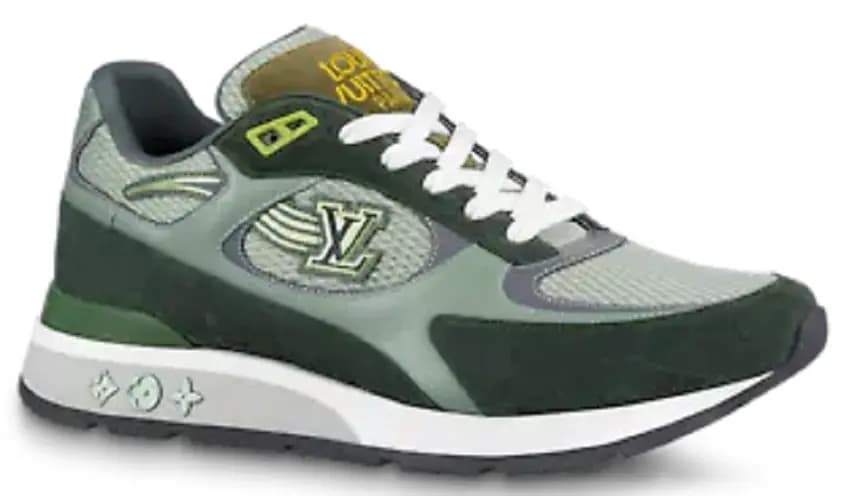Giày Louis Vuitton Run Away Trainers Kaki 1A9J0S Giày Louis Vuitton Run Away Trainers Kaki 1A9J0S