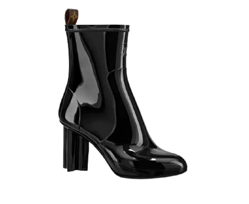 Giày Louis Vuitton Silhouette Ankle Boots Black 1A66W8 Giày Louis Vuitton Silhouette Ankle Boots Black 1A66W8