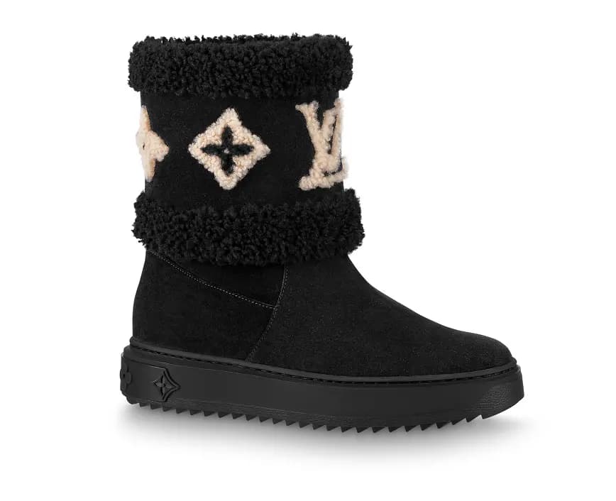Giày Louis Vuitton Snowdrop Flat Ankle Boots 1A95CZ Giày Louis Vuitton Snowdrop Flat Ankle Boots 1A95CZ