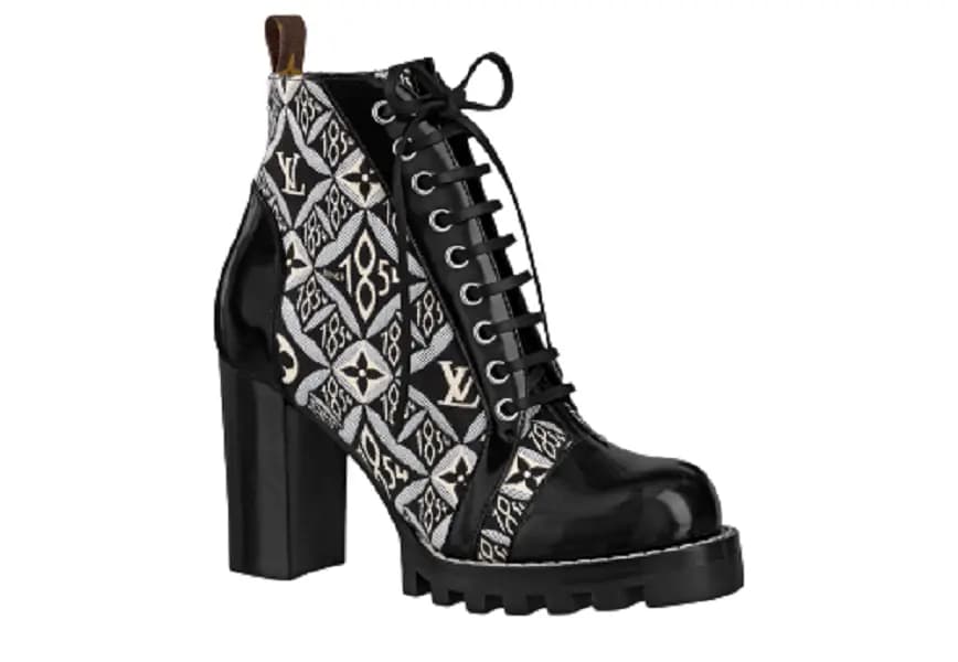 Giày Louis Vuitton Stair Trail Ankle Boots 1A8UOE Giày Louis Vuitton Stair Trail Ankle Boots 1A8UOE