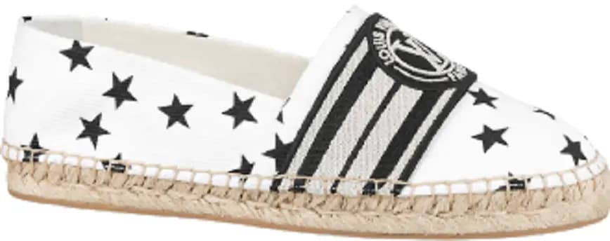 Giày Louis Vuitton Starboard Flat 'White Black' 1AAD7Z Giày Louis Vuitton Starboard Flat 'White Black' 1AAD7Z