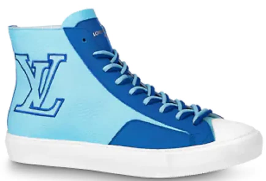 Giày Louis Vuitton Tattoo Trainer Boots "Blue" 1A8XVY Giày Louis Vuitton Tattoo Trainer Boots "Blue" 1A8XVY