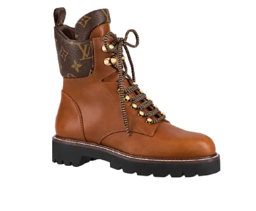 Giày Louis Vuitton Territory Flat Ranger Boots 1A9596 Giày Louis Vuitton Territory Flat Ranger Boots 1A9596