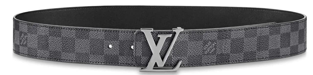 Thắt Lưng Louis Vuitton Initials 'Graphite' M0213Q Thắt Lưng Louis Vuitton Initials 'Graphite' M0213Q