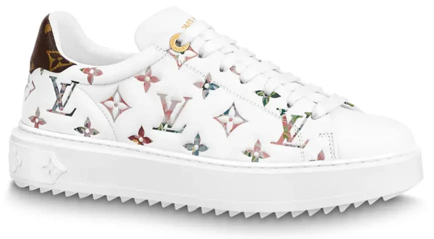 Giày Louis Vuitton Time Out Trainers 'White' 1AAOSP Giày Louis Vuitton Time Out Trainers 'White' 1AAOSP