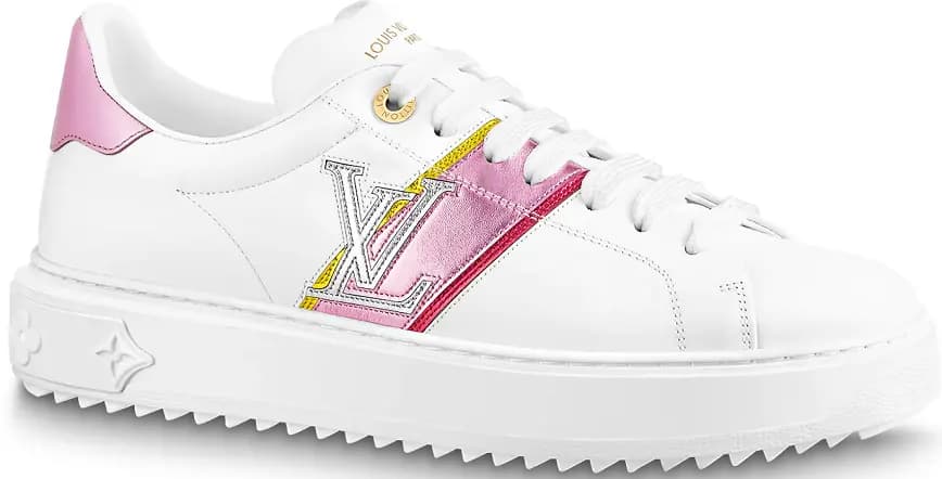 Giày Louis Vuitton Time Out Trainers 'Pink White' 1A9Q1K Giày Louis Vuitton Time Out Trainers 'Pink White' 1A9Q1K