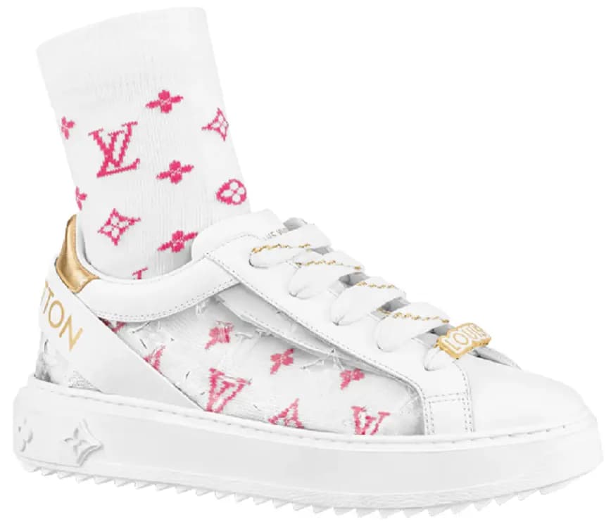 Giày Louis Vuitton Time Out Trainers 'Gold' 1A9PZY Giày Louis Vuitton Time Out Trainers 'Gold' 1A9PZY