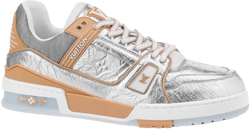 Giày Louis Vuitton LV Trainers 'Metallic Beige' 1A996D Giày Louis Vuitton LV Trainers 'Metallic Beige' 1A996D