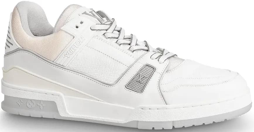 Giày Louis Vuitton LV Trainers 'All White' 1A8WAV Giày Louis Vuitton LV Trainers 'All White' 1A8WAV