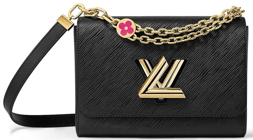 Túi Louis Vuitton Twist MM Bag 'Black' M21606 Túi Louis Vuitton Twist MM Bag 'Black' M21606
