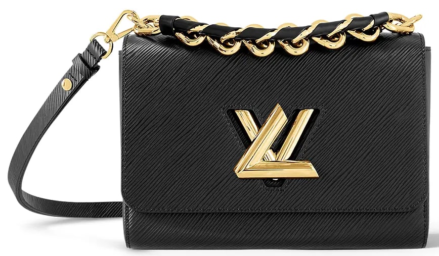 Túi Louis Vuitton Twist MM Bag 'Black' M21772 Túi Louis Vuitton Twist MM Bag 'Black' M21772
