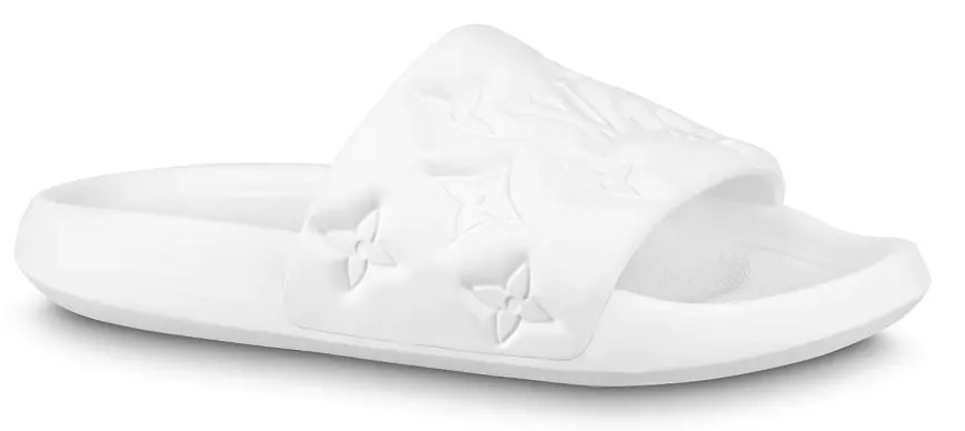 Dép Louis Vuitton Waterfront Mules 'White' 1A9FK5 — kich-thuoc: lien-he-order Dép Louis Vuitton Waterfront Mules 'White' 1A9FK5 — kich-thuoc: lien-he-order