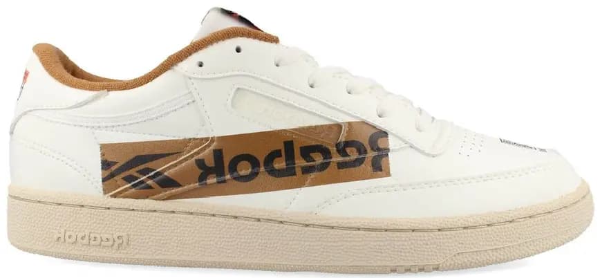 Giày Reebok Club C 85 x BlackEyePatch 'White Brown' GX1141 Giày Reebok Club C 85 x BlackEyePatch 'White Brown' GX1141
