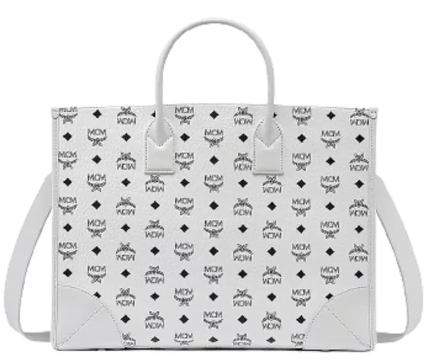 Túi MCM München Tote in Visetos MWTCSBO01WT001 Túi MCM München Tote in Visetos MWTCSBO01WT001