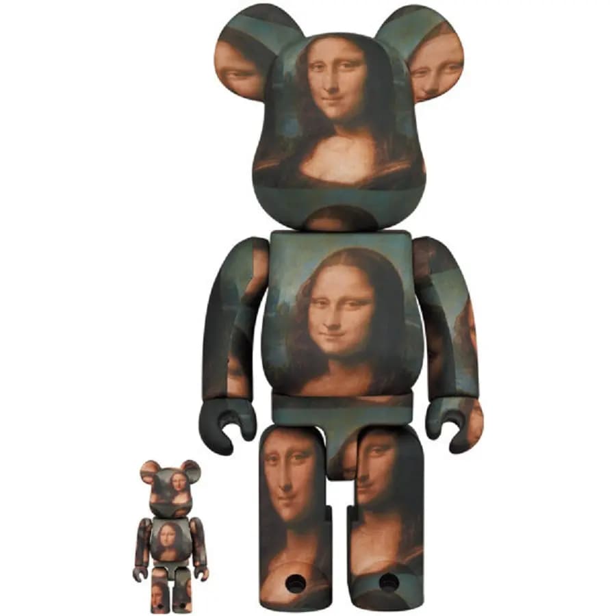 Mô Hình Bearbrick Leonardo De Vinci Mona Lisa Mô Hình Bearbrick Leonardo De Vinci Mona Lisa