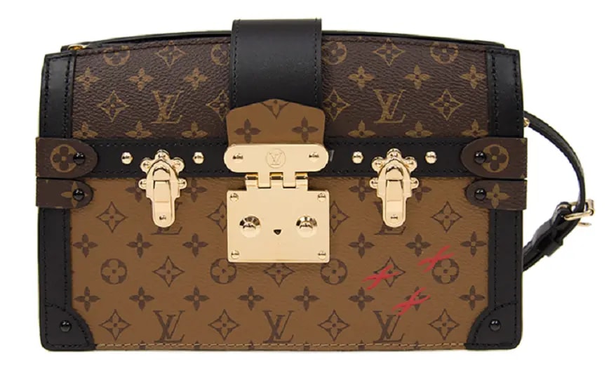 Túi Louis Vuitton Trunk Clutch Monogram Canvas Handbags M43596 Túi Louis Vuitton Trunk Clutch Monogram Canvas Handbags M43596