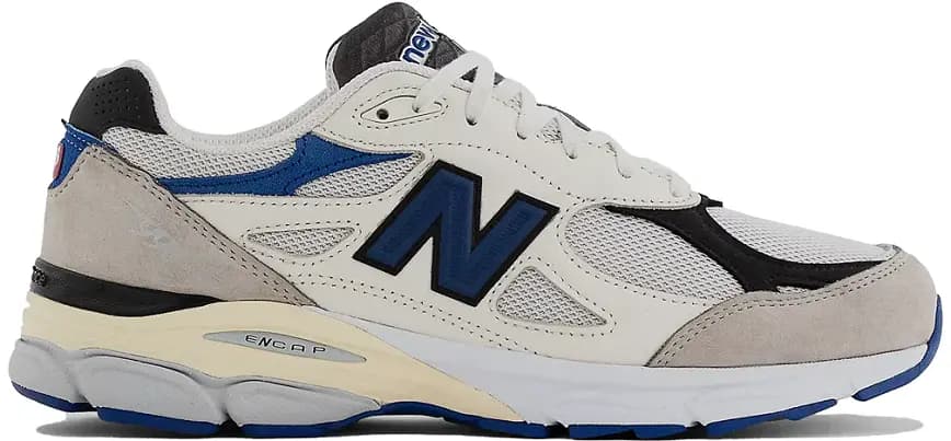 Giày New Balance In USA 990 V3 'White Blue' M990WB3 Giày New Balance In USA 990 V3 'White Blue' M990WB3