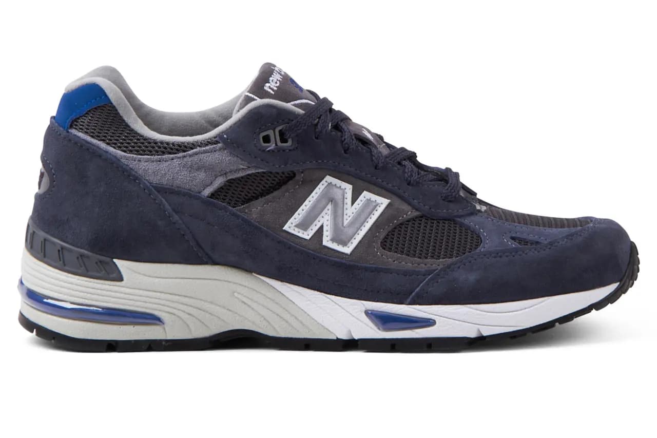 Giày New Balance 991 Made In England 'Grey Blue' M991GRB Giày New Balance 991 Made In England 'Grey Blue' M991GRB