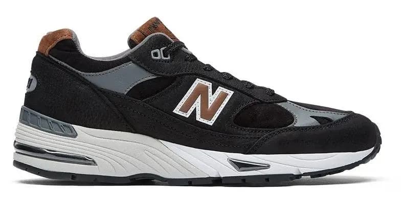 Giày New Balance 991 Made In England 'Black Brown' M991KT Giày New Balance 991 Made In England 'Black Brown' M991KT