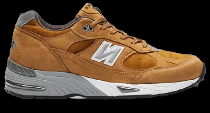 Giày New Balance 991 Made In UK Brown M991PNT Giày New Balance 991 Made In UK Brown M991PNT