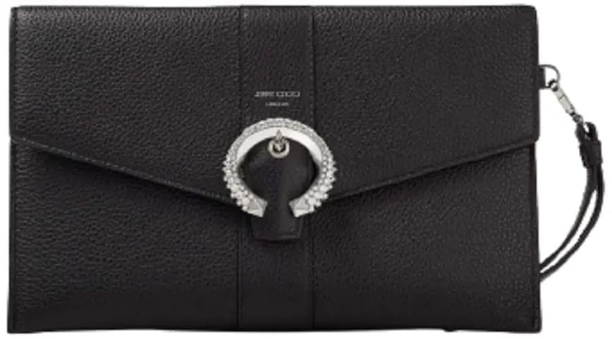 Túi Jimmy Choo Madeline Envelope 'Black' MADELINEENVELOPEXQI000071 Túi Jimmy Choo Madeline Envelope 'Black' MADELINEENVELOPEXQI000071