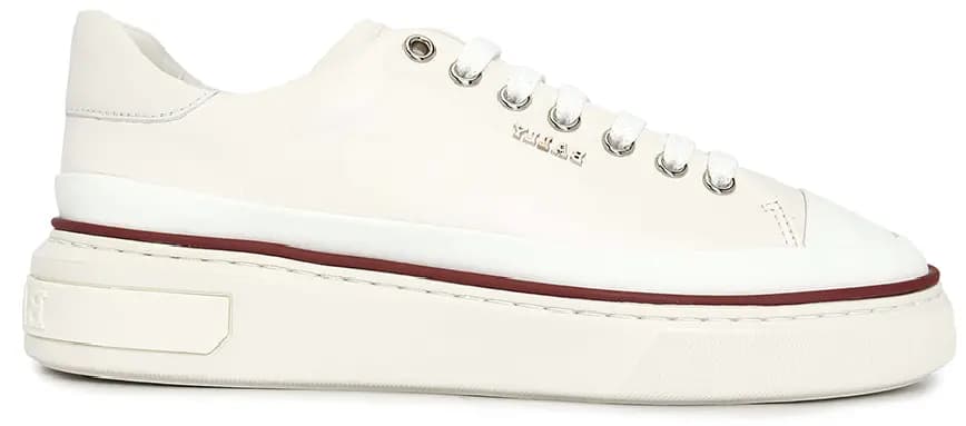 Giày Bally Leather 'White' MAILY-01 Giày Bally Leather 'White' MAILY-01