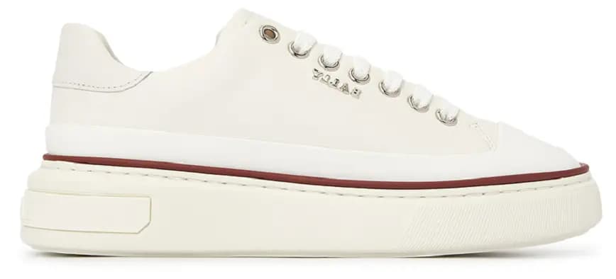 Giày Bally Maily Leather 'White' MAILY-W-01 Giày Bally Maily Leather 'White' MAILY-W-01