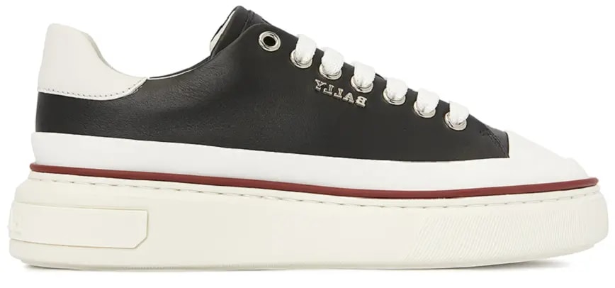Giày Bally Maily Leather 'Black' MAILY-W-905 — kich-thuoc: 36 Giày Bally Maily Leather 'Black' MAILY-W-905 — kich-thuoc: 36