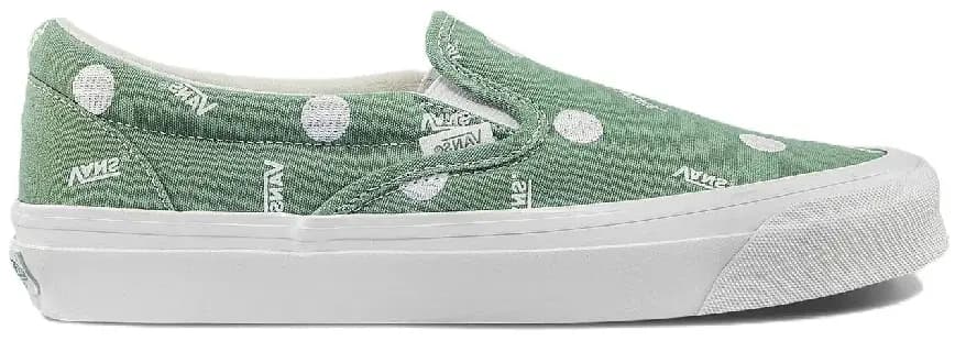 Giày Vans OG Classic Slip-on LX 'Green' VN0A45JKLDN Giày Vans OG Classic Slip-on LX 'Green' VN0A45JKLDN