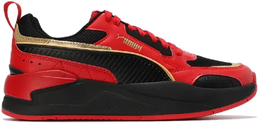 Giày Puma X Ray 2 Square Trainers 'Black Red' 373108-16 Giày Puma X Ray 2 Square Trainers 'Black Red' 373108-16