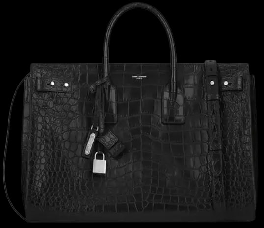 Túi Saint Laurent Sac De Jour Large Crocodile 'Black' 4781670Q50E1000 — kich-thuoc: lien-he-order Túi Saint Laurent Sac De Jour Large Crocodile 'Black' 4781670Q50E1000 — kich-thuoc: lien-he-order