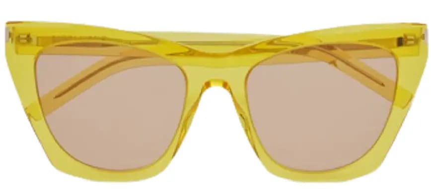 Kính YSL SL 214 Kate 'Yellow Light Brown' 508654Y99017401 Kính YSL SL 214 Kate 'Yellow Light Brown' 508654Y99017401