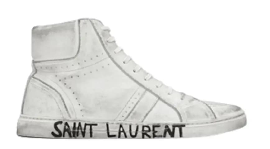Giày Saint Laurent Joe Sneaker Optic White 532874-0M500-9030 Giày Saint Laurent Joe Sneaker Optic White 532874-0M500-9030