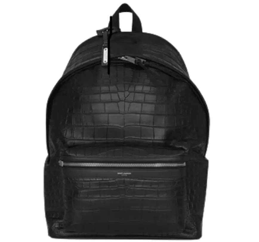 Túi Saint Laurent City Backpack Crocodile 'Black' 534967DZE2F1000 — kich-thuoc: lien-he-order Túi Saint Laurent City Backpack Crocodile 'Black' 534967DZE2F1000 — kich-thuoc: lien-he-order