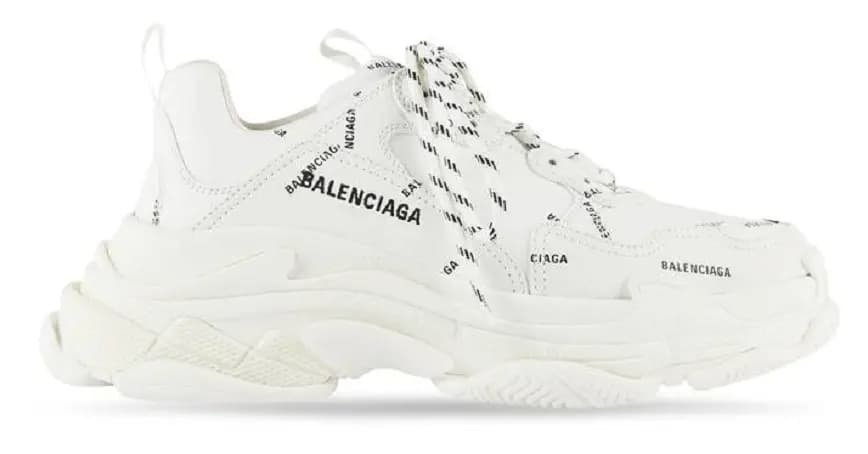 Giày Balenciaga Triple S Trainers 'White' 536737-W2FA1-9010 Giày Balenciaga Triple S Trainers 'White' 536737-W2FA1-9010