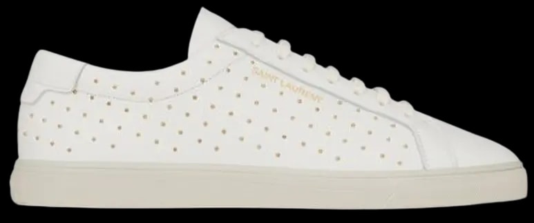 Giày Saint Laurent Andy 'White' 58474300NKK9019 — kich-thuoc: 36.5 Giày Saint Laurent Andy 'White' 58474300NKK9019 — kich-thuoc: 36.5