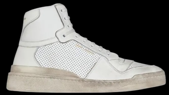 Giày Saint Laurent SL24 Mid-top 'White' 610619-04LB0-9030 — kich-thuoc: 36 Giày Saint Laurent SL24 Mid-top 'White' 610619-04LB0-9030 — kich-thuoc: 36