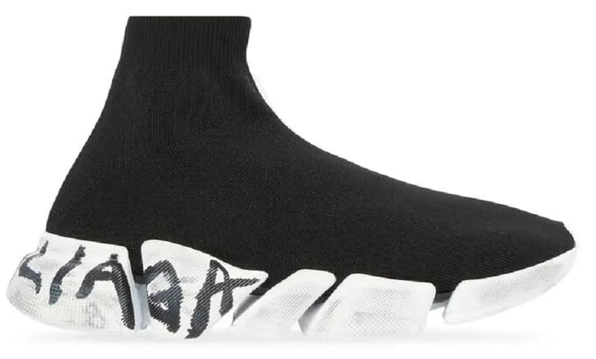 Giày Balencia Speed 2.0 Graffiti 'Black' 617239W2DD41091 Giày Balencia Speed 2.0 Graffiti 'Black' 617239W2DD41091