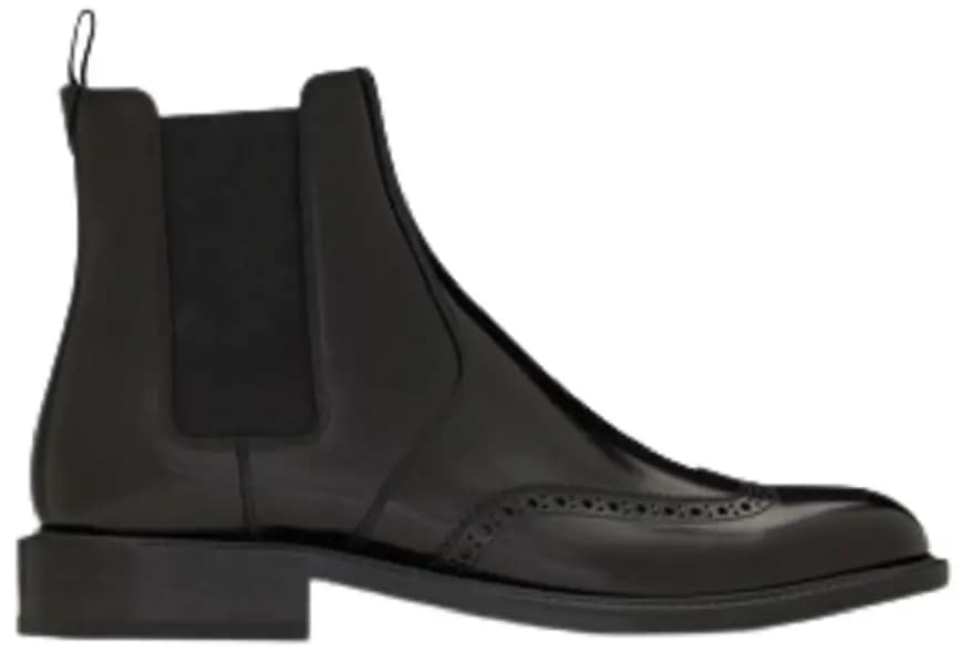 Giày Saint Laurent Army Chelsea Boots in Smooth Leather 'Black' Giày Saint Laurent Army Chelsea Boots in Smooth Leather 'Black'