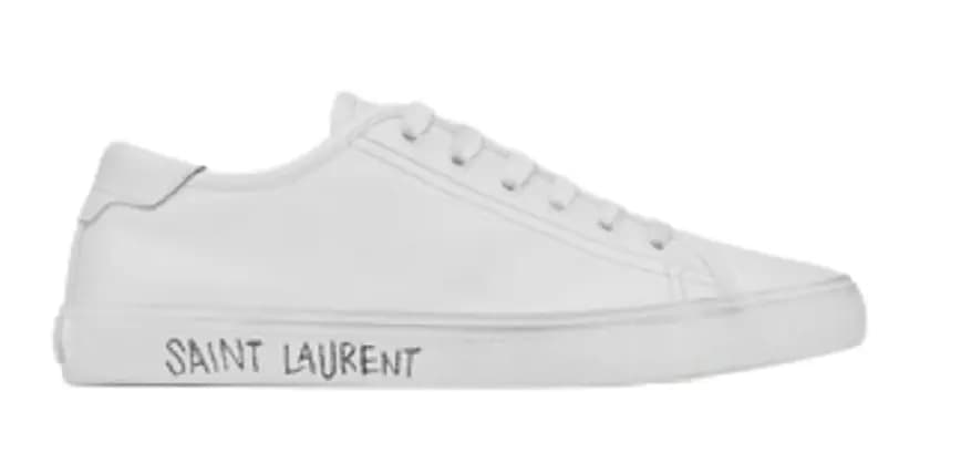 Giày Saint Lauren Malibu Sneaker White Giày Saint Lauren Malibu Sneaker White