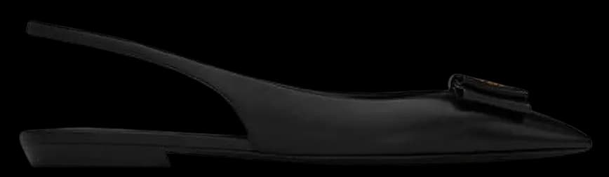 Giày Saint Laurent Anaïs Slingback 'Black' 6496211ZJ101299 Giày Saint Laurent Anaïs Slingback 'Black' 6496211ZJ101299